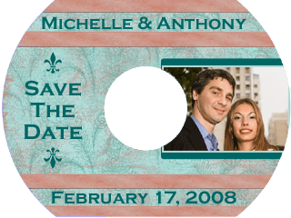 GreetingDisc Save The Date Wedding CD