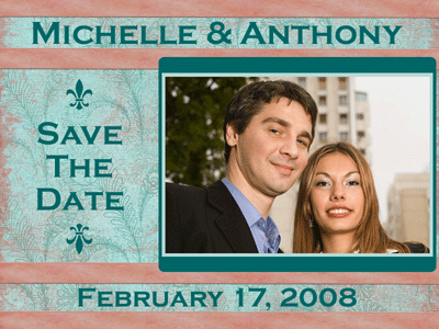 GreetingDisc Save The Date Wedding Photo