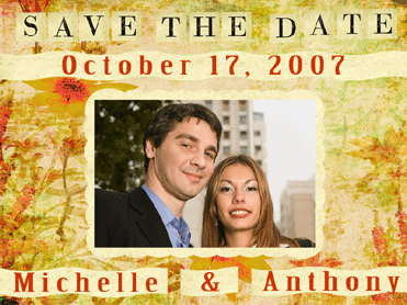 GreetingDisc Save The Date Wedding Photo