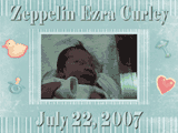 BabyDisc Photo Birth Announcement